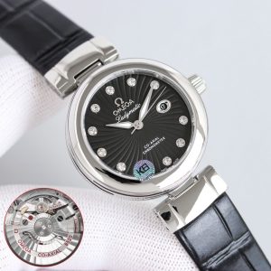 Omega De Ville Ladymatic Super Clone Watch with 1:1 Quality & Cash on Delivery 1035661944 - front view | De Ville Ladymatic