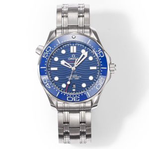 Omega Seamaster 300 Super Clone Watch with Premium Luxury Replica Quality 1036232723 - front view | Omega