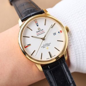 Omega De Ville Men's Luxury Automatic Super Clone Watch with Cash on Delivery 1133273599 - side view | De Ville