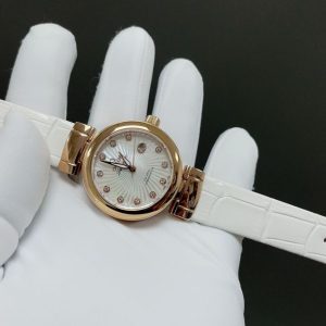 Omega Ladymatic Super Clone Watch with Cash on Delivery Service 1123207342 - side view | De Ville Ladymatic