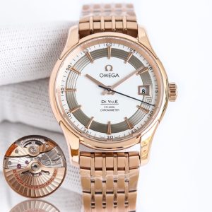 Omega De Ville Men's 41mm Super Clone Watch with Cash on Delivery 1035672567